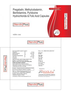 Nervilin-Plus - Zodley Pharmaceuticals Pvt. Ltd.
