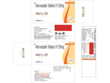 Atortip-20 - Zodley Pharmaceuticals Pvt. Ltd.
