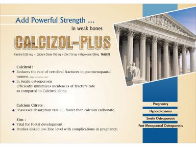 Calcizol Plus - (Zodley Pharmaceuticals Pvt. Ltd.)