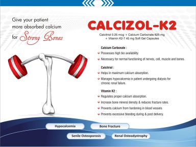Calcizol-K2 - (Zodley Pharmaceuticals Pvt. Ltd.)