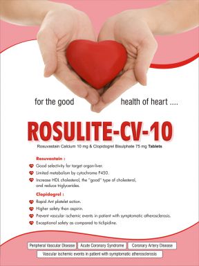 Rosulite CV 10 - (Zodley Pharmaceuticals Pvt. Ltd.)