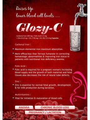 GLOZY C - (Zodley Pharmaceuticals Pvt. Ltd.)