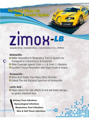 ZIMOX-LB - (Zodley Pharmaceuticals Pvt. Ltd.)
