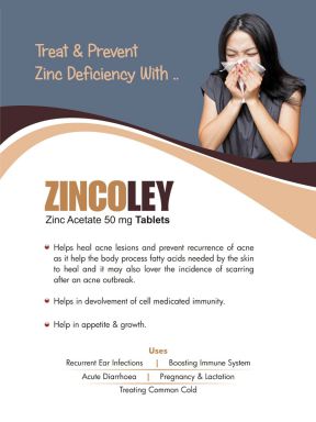 ZINCOLEY - (Zodley Pharmaceuticals Pvt. Ltd.)