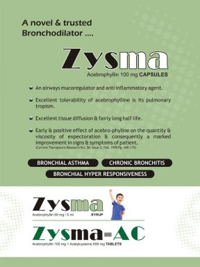 ZYSMA AC - (Zodley Pharmaceuticals Pvt. Ltd.)