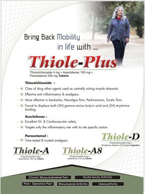 THIOLE - A 8 - (Zodley Pharmaceuticals Pvt. Ltd.)