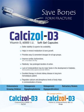 CALCIZOL-D3 - (Zodley Pharmaceuticals Pvt. Ltd.)
