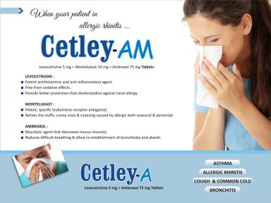 Cetley-A - (Zodley Pharmaceuticals Pvt. Ltd.)