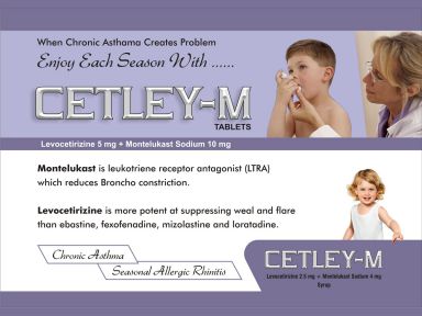 Cetley-M - (Zodley Pharmaceuticals Pvt. Ltd.)