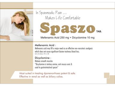 Spaszo - (Zodley Pharmaceuticals Pvt. Ltd.)